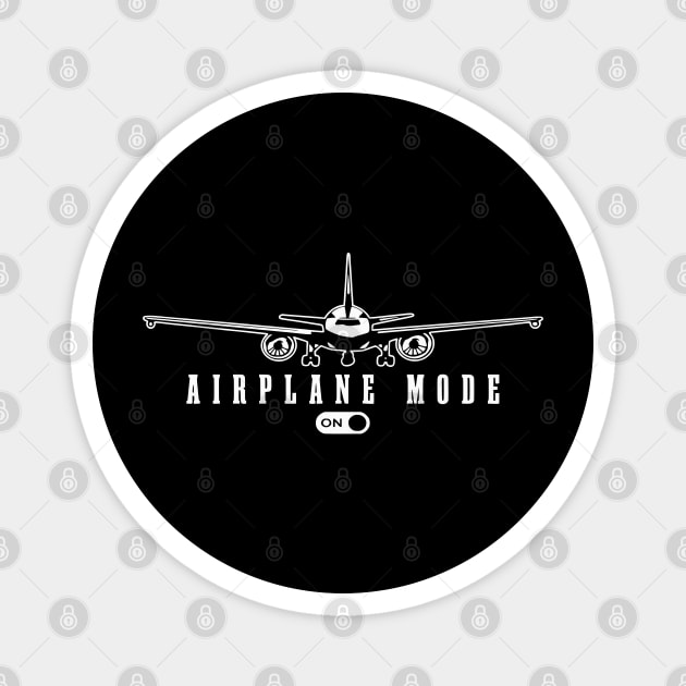 Airplane Mode ON - Funny Flight Travel Switch Magnet by UrbanLifeApparel